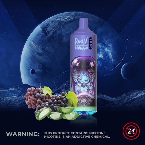 Aloe Grape RandM Tornado 9000 Puffs Aloe Grape RandM Tornado 9000 Puffs