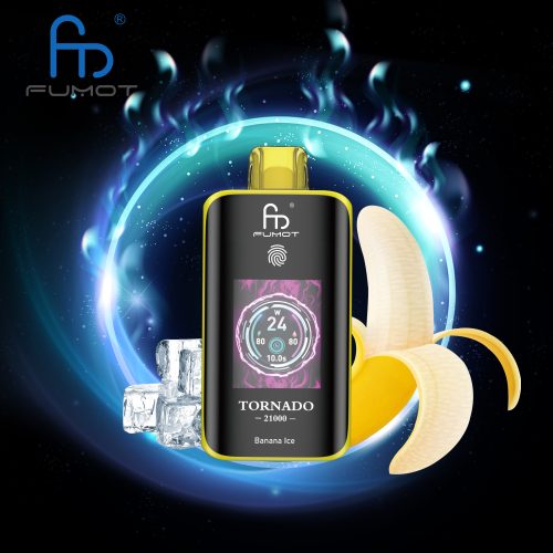 Banana Ice RandM Tornado 25000 Puffs