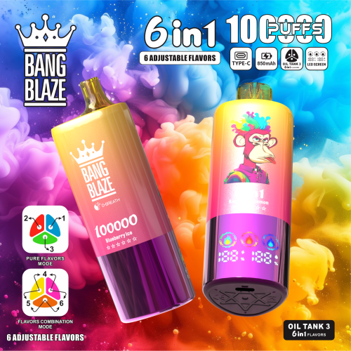 Bang Blaze 6 in 1 100000 Puffs 02