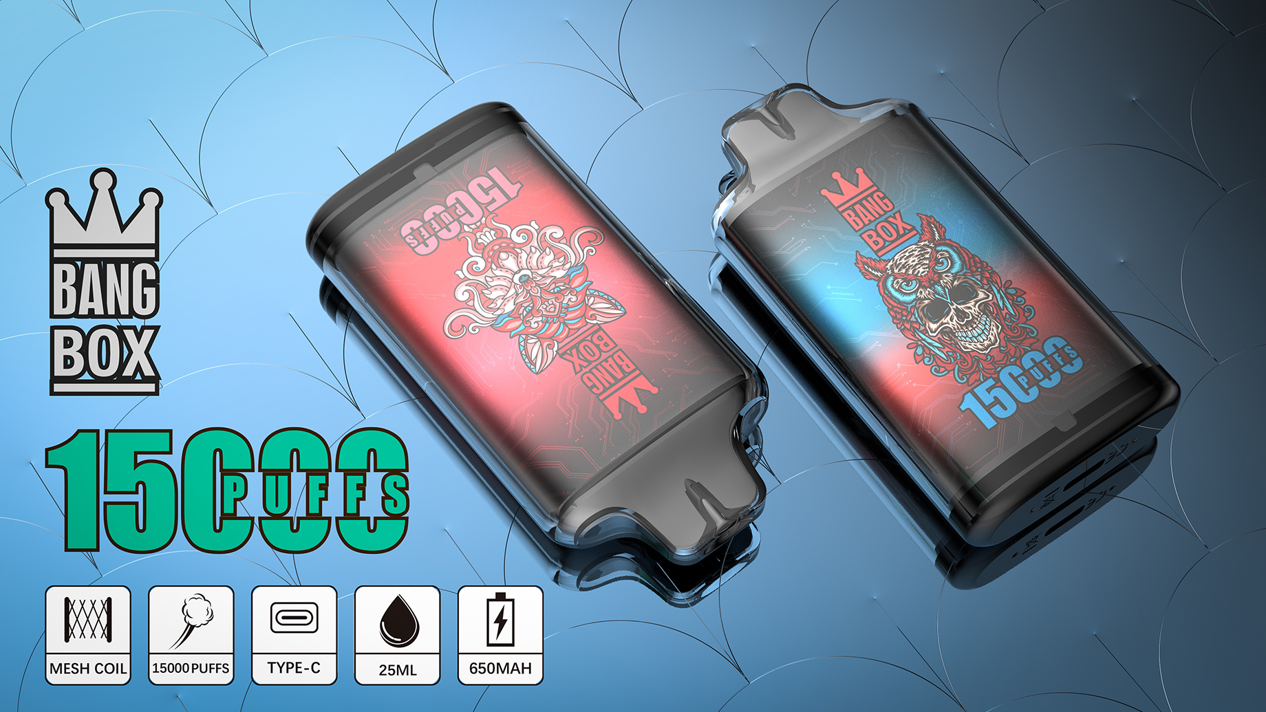 Bang Box 15000 Puffs Poster Bang Box 15000 Puffs Poster