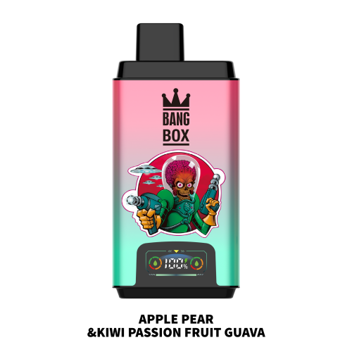 Bang Box 50000 Puffs apple pear&kiwi passion fruit guava Bang Box 50000 Puffs apple pear&kiwi passion fruit guava