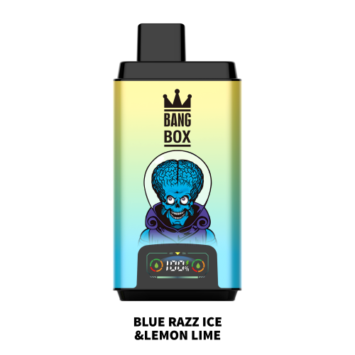 Bang Box 50000 Puffs blue razz ice&lemon lime Bang Box 50000 Puffs blue razz ice&lemon lime