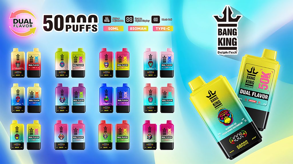 Bang King 50K Puffs Banner