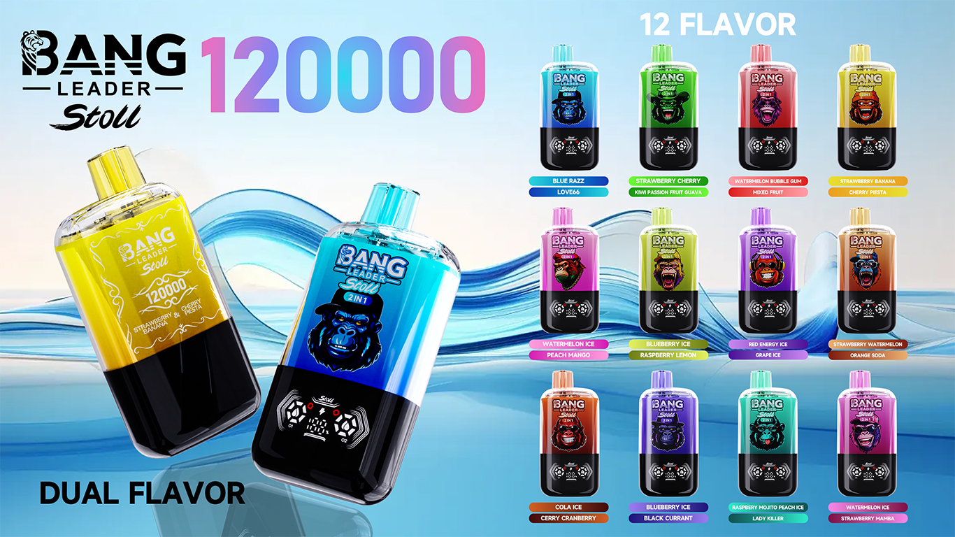 Bang Leader 120000 Puffs Banner