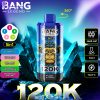 Bang Legend 120000 Puffs blueberry ice watermelon bubble gum sour apple mango melon passion fruit kiwi lime