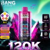 Bang Legend 120000 Puffs blueberry raspberry peach mango watermelon cherry cola grape blackberry ice mango peach apricot