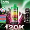 Bang Legend 120000 Puffs strawberry kiwi blueberry watermelon gummy bear blueberry bubble gum sour mango pineapple