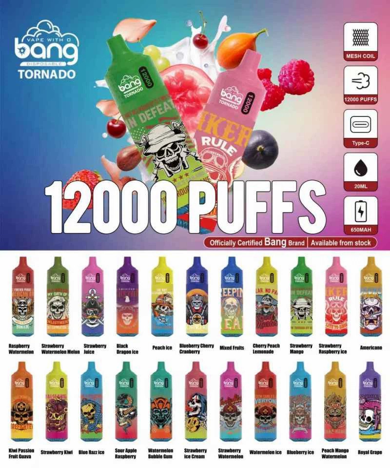 Bang Tornado 12000 Puffs Flavors Bang Tornado 12000 Puffs Flavors