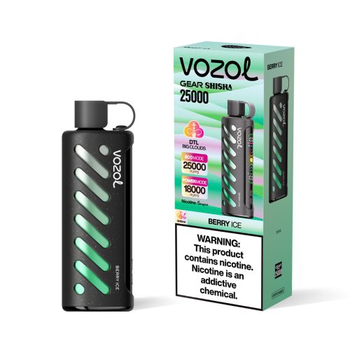 Berry Ice Vozol Gear Shisha 25000 Puffs