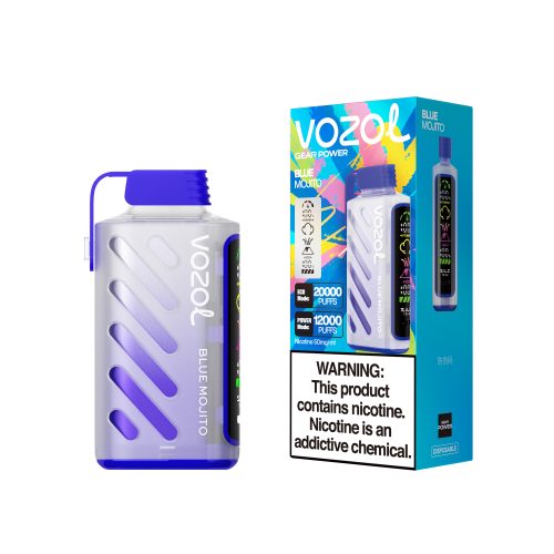 Blue Mojito Vozol Gear Power 20000 Puffs
