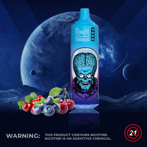 Blueberry Cherry Cranberry RandM Tornado 9000 Puffs Blueberry Cherry Cranberry RandM Tornado 9000 Puffs