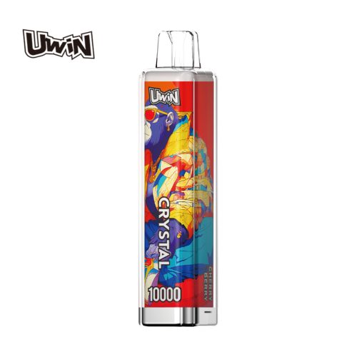 Cherry Berry Uwin Crystal 10000 Puffs Cherry Berry Uwin Crystal 10000 Puffs