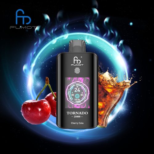 Cherry Cola RandM Tornado 25000 Puffs