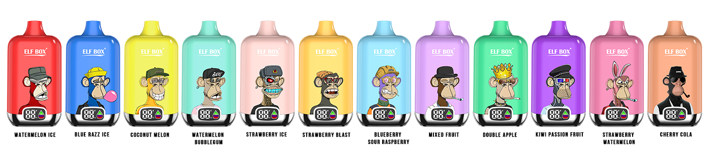 ELF BOX Digital 12000 Puffs Flavors