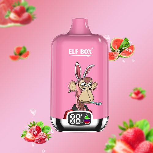 ELF BOX Digital 12000 Puffs Strawberry Watermelon