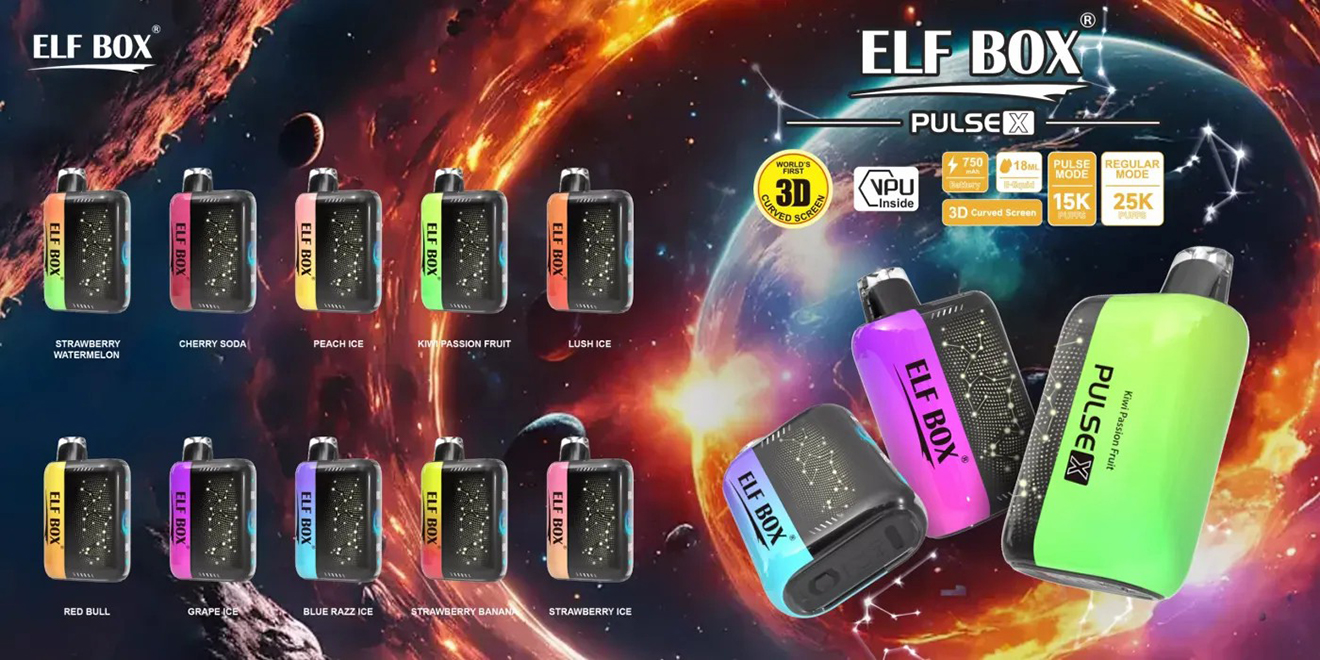 ELF BOX Pulse X 25000 Puffs Disposable Vape ELF BOX Pulse X 25000 Puffs Disposable Vape