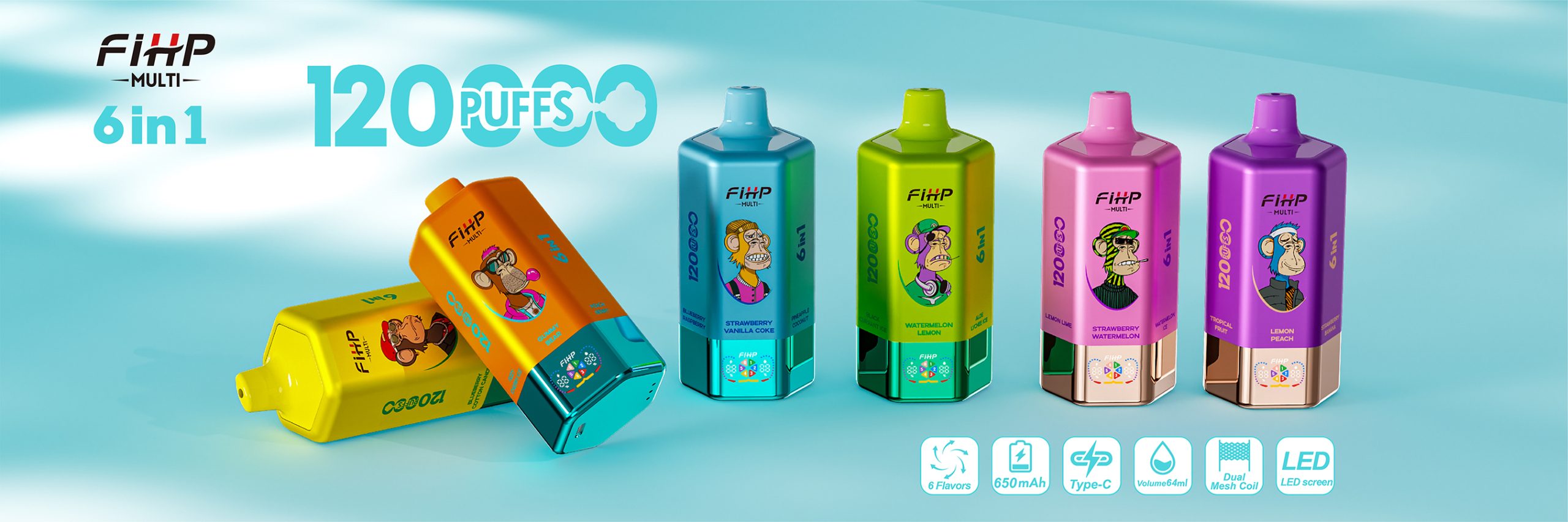 FIHP 120000 Puffs Poster