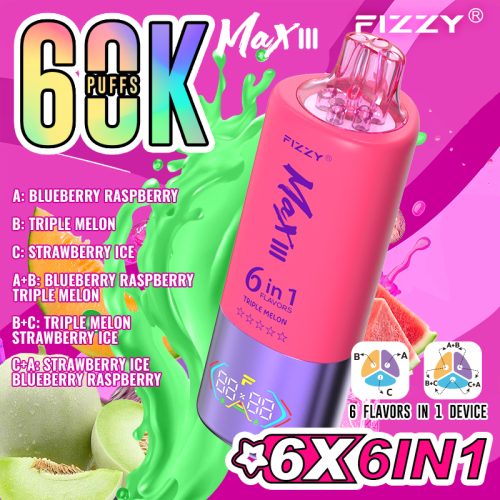 Fizzy Max III 60000 Puffs 07 Fizzy Max III 60000 Puffs 07