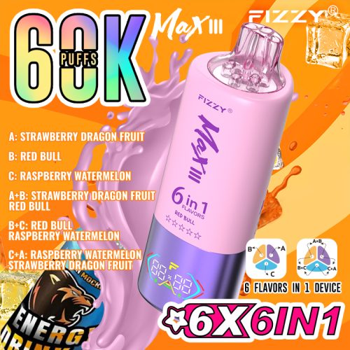 Fizzy Max III 60000 Puffs 08 Fizzy Max III 60000 Puffs 08