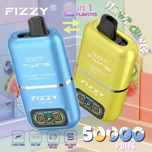 Fizzy Twins 50000 Puffs Fizzy Twins 50000 Puffs
