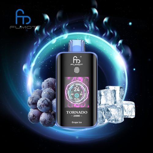 Grape lce RandM Tornado 25000 Puffs