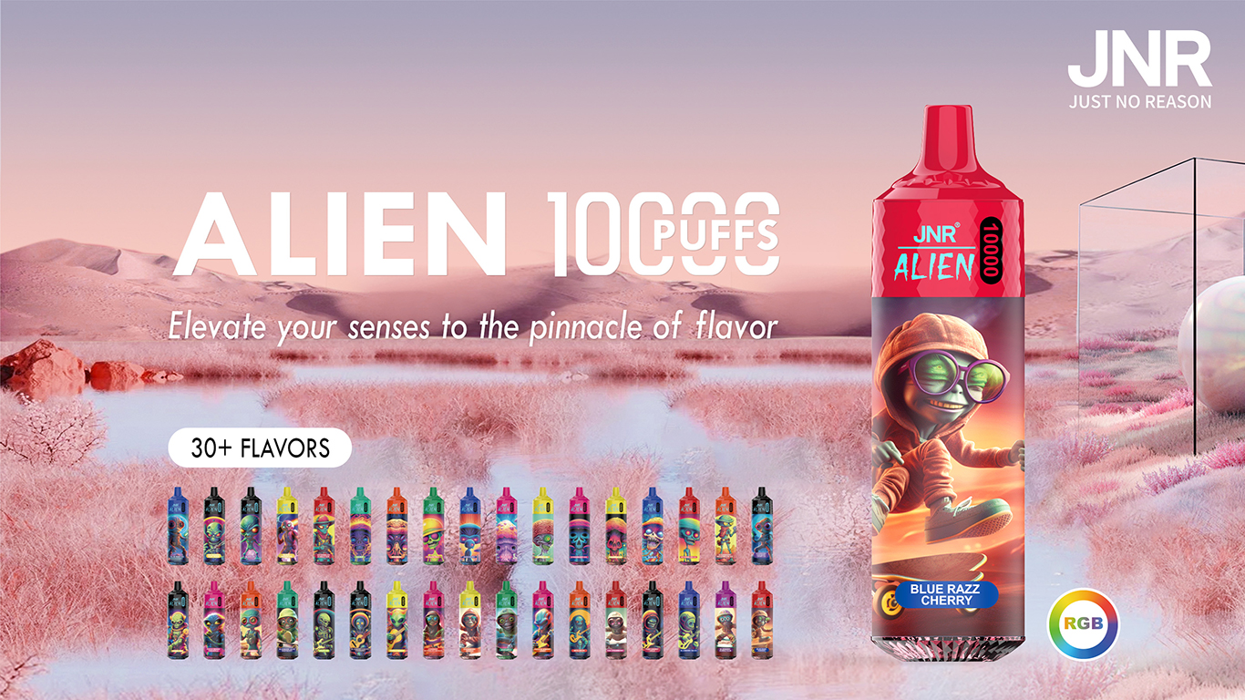 JNR Alien 10000 Puffs Poster