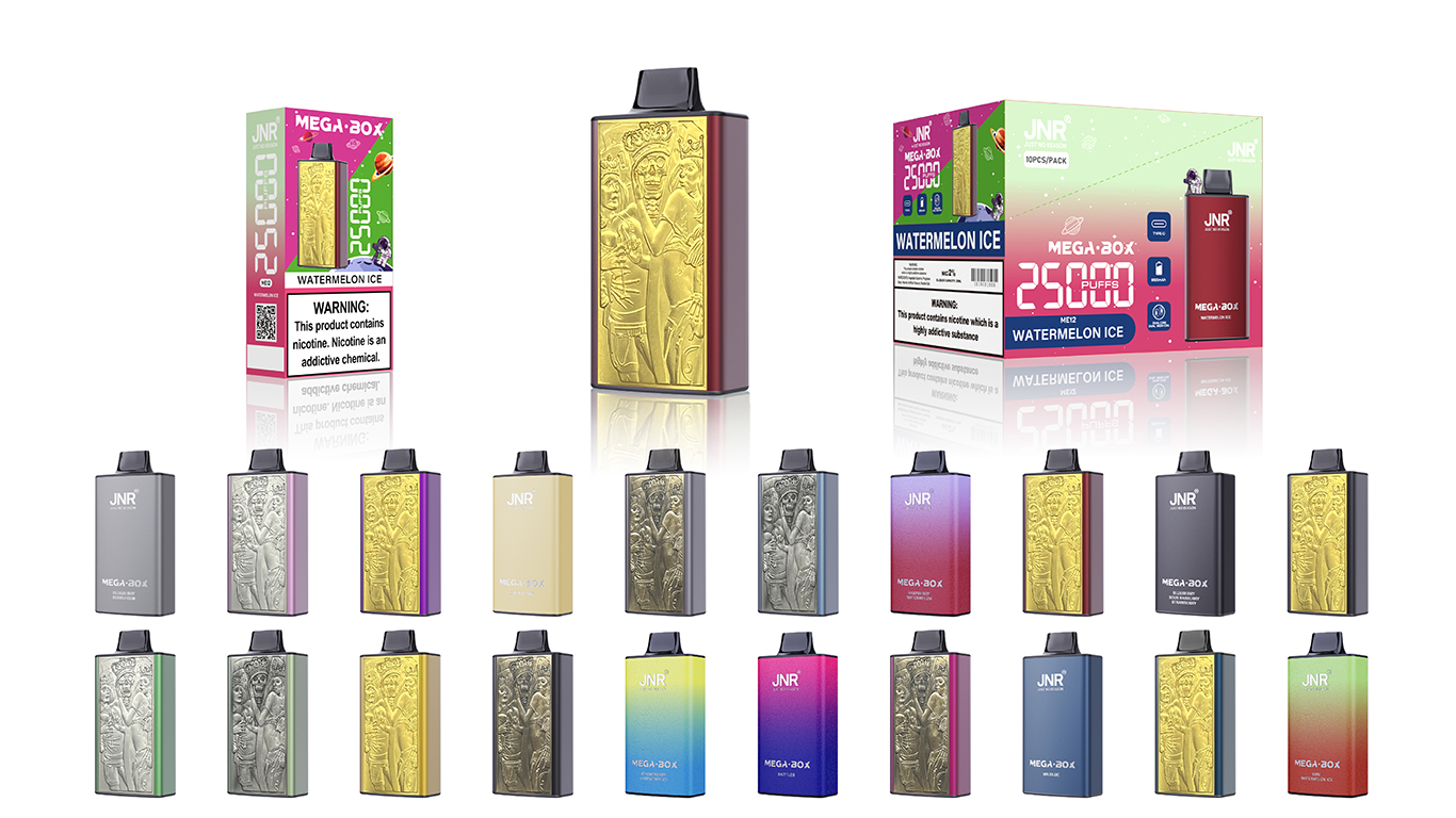 JNR Mega Box 25000 Puffs Flavors List JNR Mega Box 25000 Puffs Flavors List