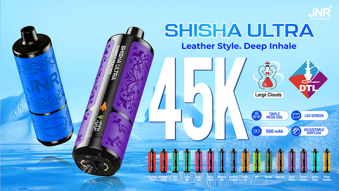 JNR Shisha Ultra 45000 Puffs Banner