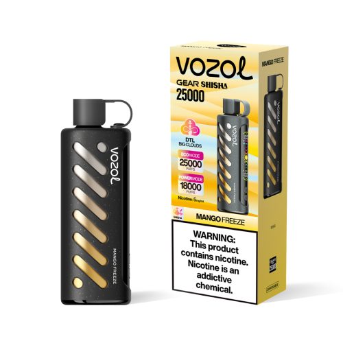 Mango Freeze Vozol Gear Shisha 25000 Puffs