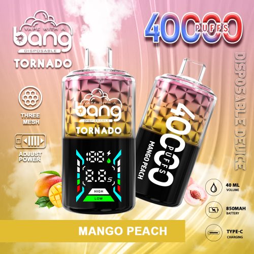 Mango Peach Bang Tornado 40000 Puffs Mango Peach Bang Tornado 40000 Puffs