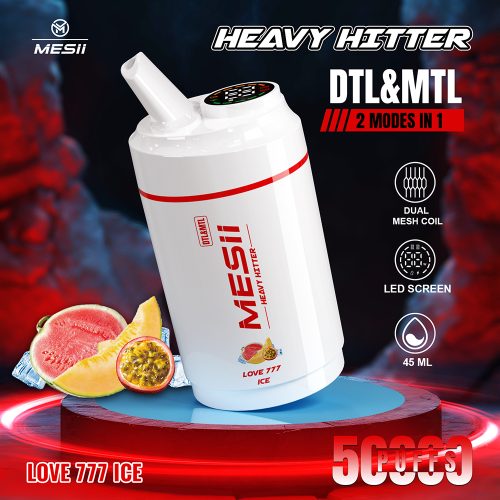 Mesii Shisha Heavy Hitter 50000 Puffs 01