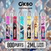 OKSO Crystal Bar 800 Puffs