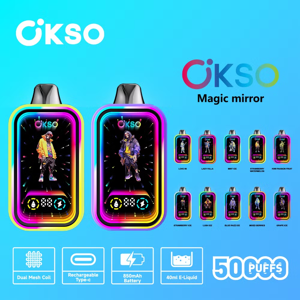 OKSO Magic Mirror 50000 Puffs Flavors OKSO Magic Mirror 50000 Puffs Flavors