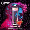 OKSO Shisha Hookah Mega 50000 Puffs strawberry kiwi OKSO Shisha Hookah Mega 50000 Puffs strawberry kiwi