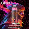 OKSO Shisha Hookah Mega 50000 Puffs strawberry watermelon bubblegum OKSO Shisha Hookah Mega 50000 Puffs strawberry watermelon bubblegum
