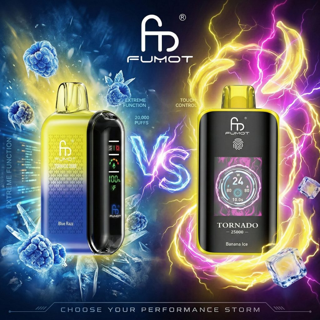 Randm Tornado 20000 vs. 25000 Zge: Welcher Fumot Einweg-Vape ist perfekt  fr EU-Dampfer - EU Best Vape