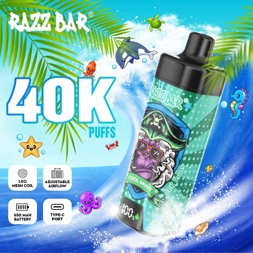 Razz Bar 40000 Puffs With Screen 08