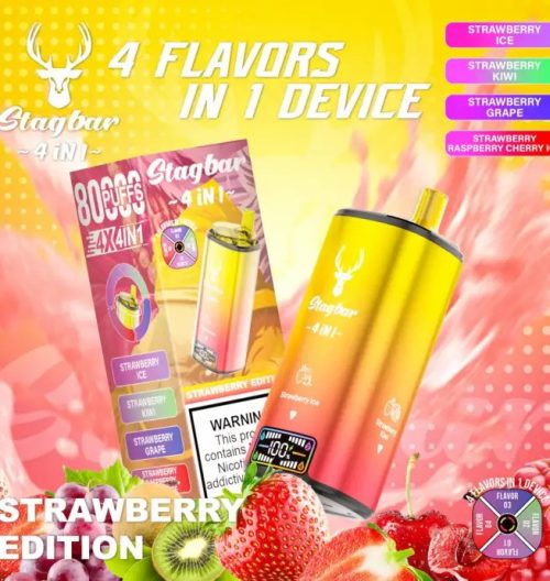 STAG BAR 4 in 1 80000 Puffs 08
