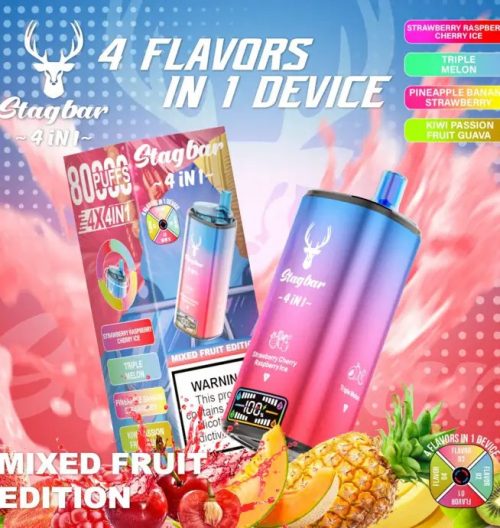 STAG BAR 4 in 1 80000 Puffs 09
