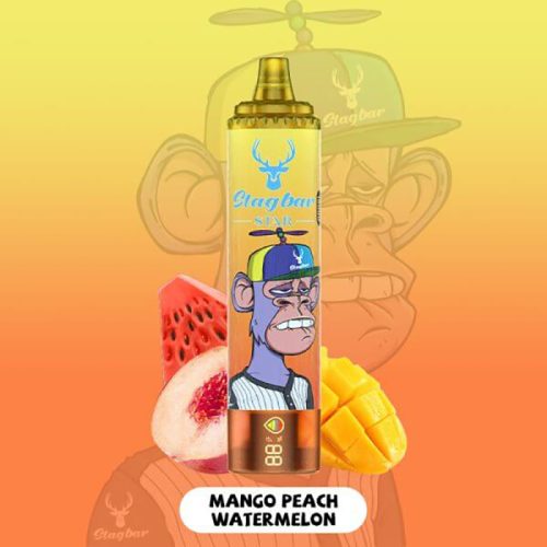 STAG BAR Star 15000 Puffs Mango Peach Watermelon