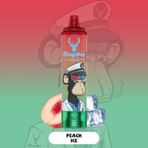 STAG BAR Star 15000 Puffs Peach Ice