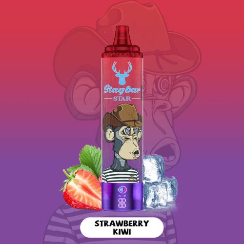 STAG BAR Star 15000 Puffs Strawberry Kiwi