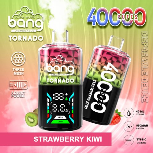 Strawberry Kiwi Bang Tornado 40000 Puffs Strawberry Kiwi Bang Tornado 40000 Puffs