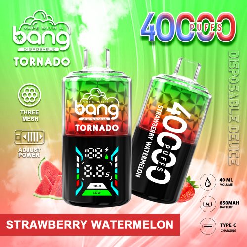 Strawberry Watermelon Bang Tornado 40000 Puffs Strawberry Watermelon Bang Tornado 40000 Puffs