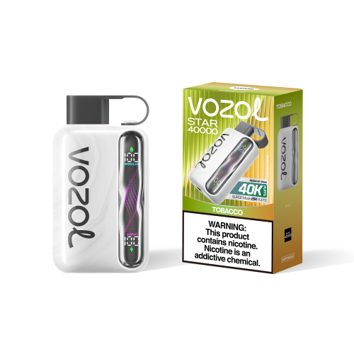 Tobacco Vozol Star 40000 Puffs Tobacco Vozol Star 40000 Puffs