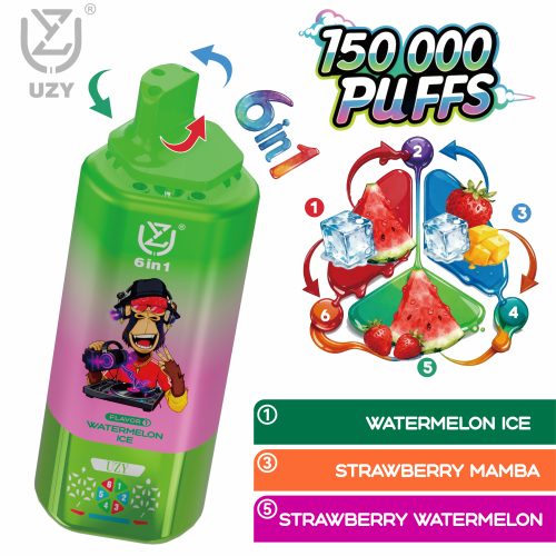 UZY 6 in 1 150000 Puffs 01