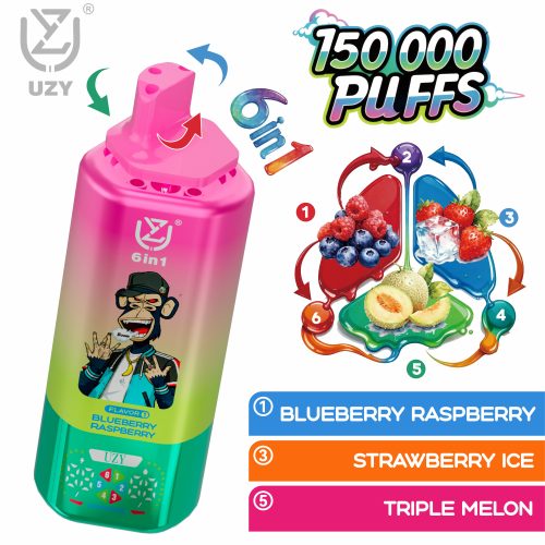 UZY 6 in 1 150000 Puffs 05