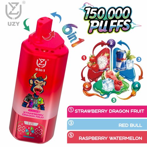 UZY 6 in 1 150000 Puffs 06