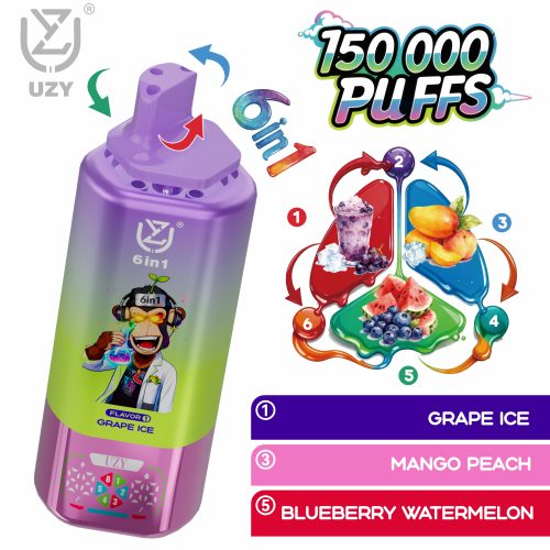UZY 6 in 1 150000 Puffs 07