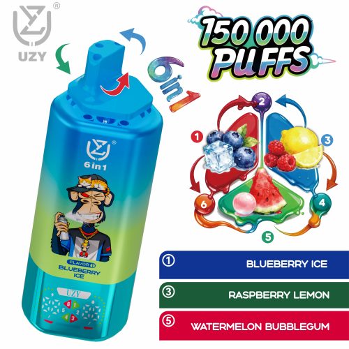 UZY 6 in 1 150000 Puffs 09